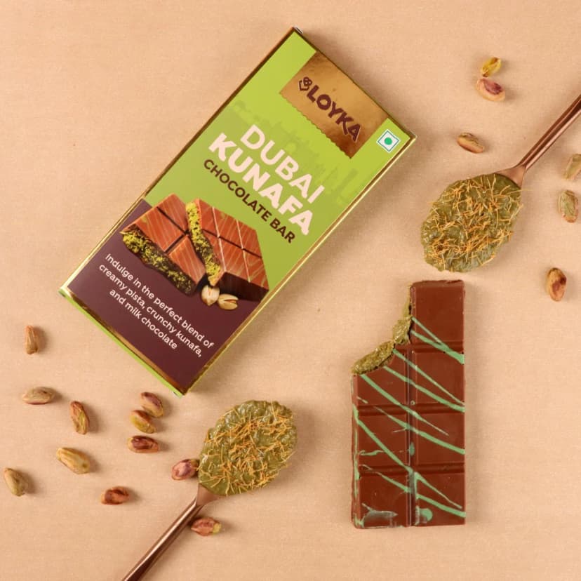Chocolat Dubai Kunafa Pistachio - Collection Premium Abou Family